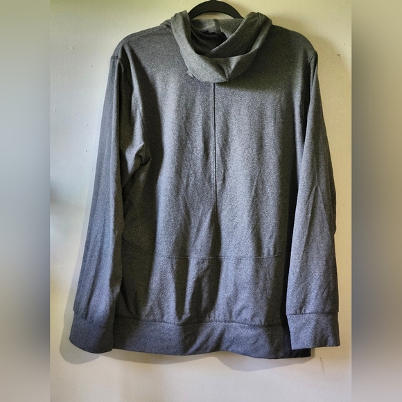 Beverly Hills Polo Club Gray Zip Up Sweater - Picture 6 of 7